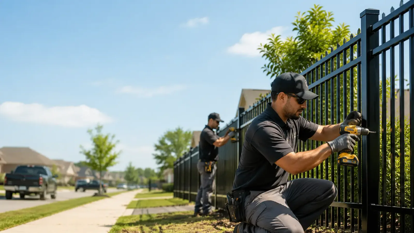 Metal Fence Installation in West Falls, NY